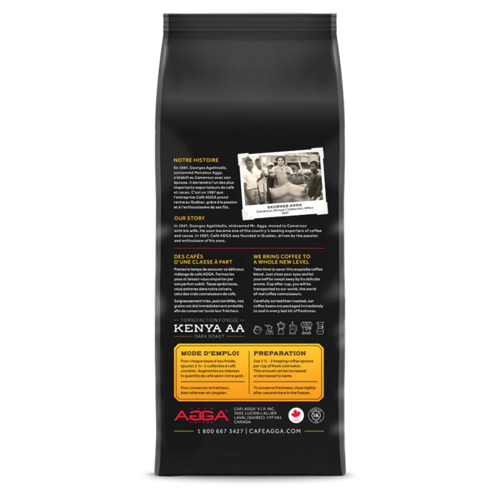 KENYA AA DARK ROAST 908 G - BEANS