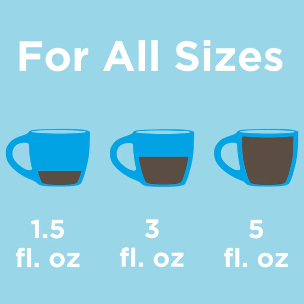 PORTO CREMA Ceramic Espresso Cups - 4 Pack, 5 fl. oz
