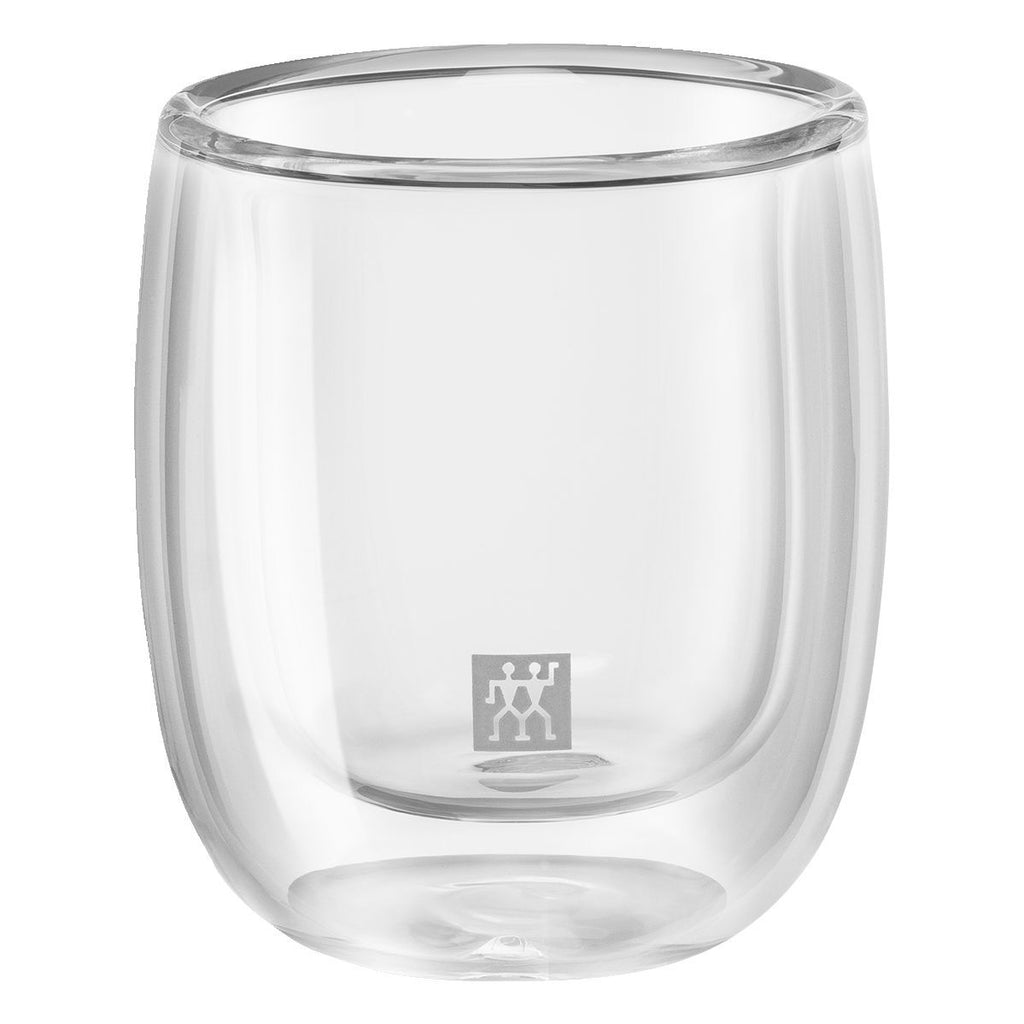 ZWILLING Sorrento 2 Piece Espresso Glass Set, Transparent-2
