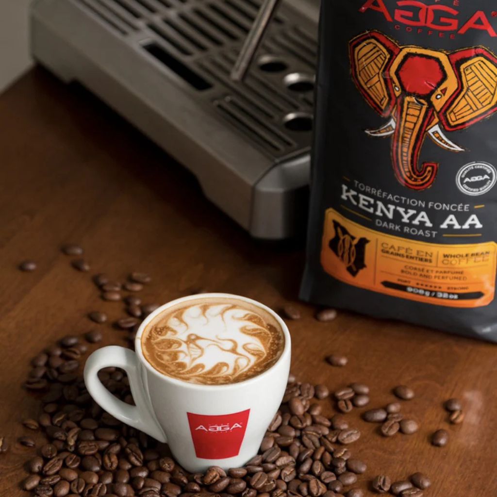 KENYA AA DARK ROAST 908 G - BEANS