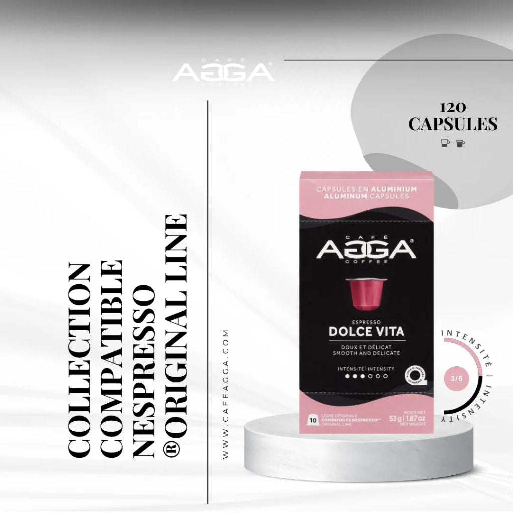 Dolce Vita 120 Capsules | Nespresso® Compatible