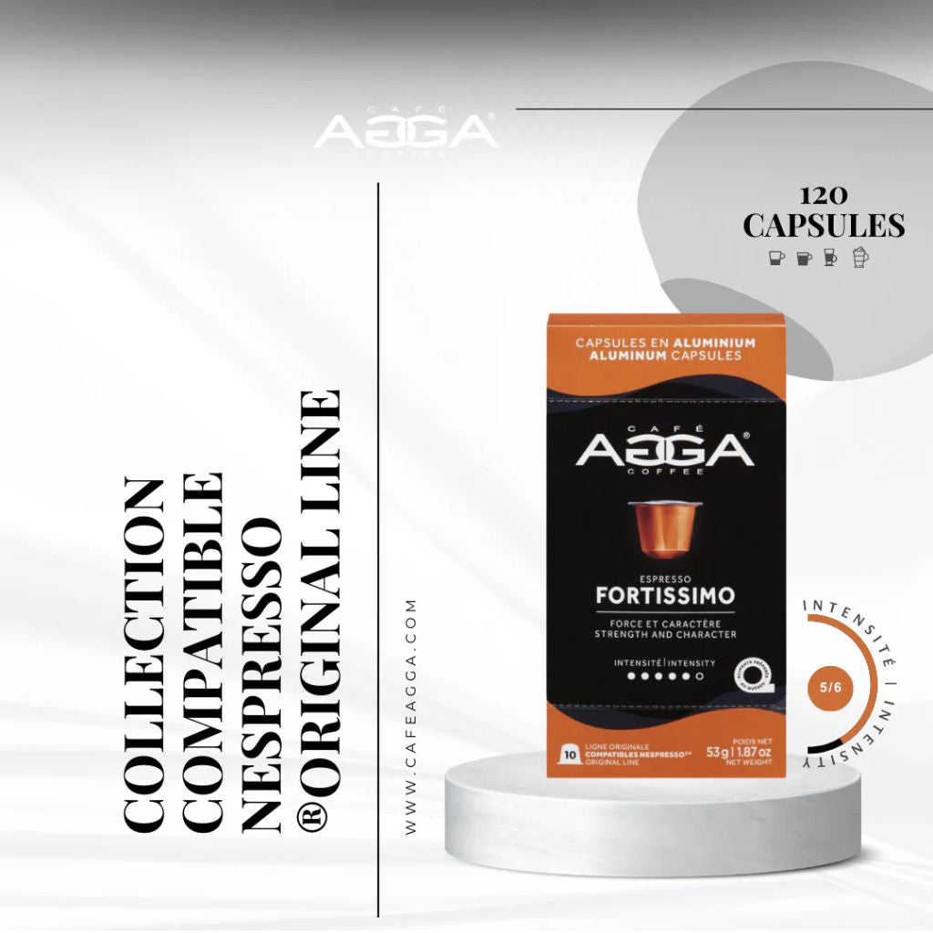 Fortissimo 120 Gélules | Nespresso®