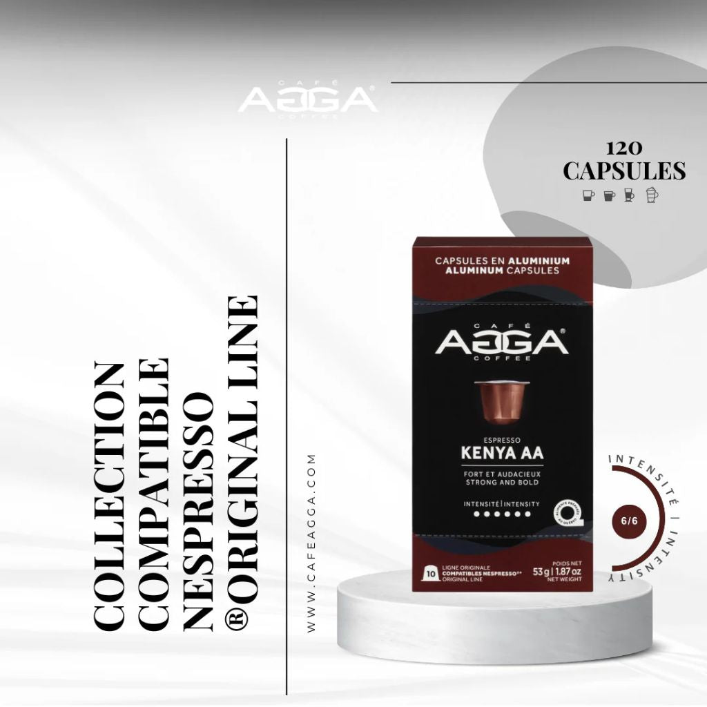 Kenya AA 120 Gélules | Nespresso®