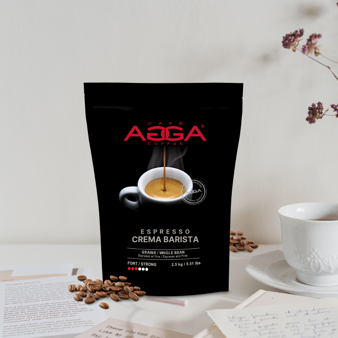 Espresso Crema Barista Onctueux. Crémeux. Riche.